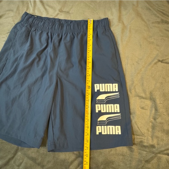 Puma Blue Athletic Shorts with Elastic Waistband
#1133 - Picture 3 of 7